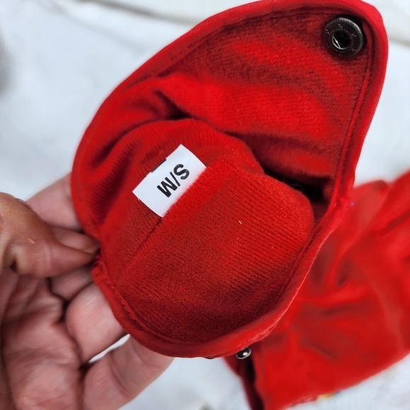 Vera Bradley patterned polar fleece ‎ gloves S/M - Picture 2 of 7